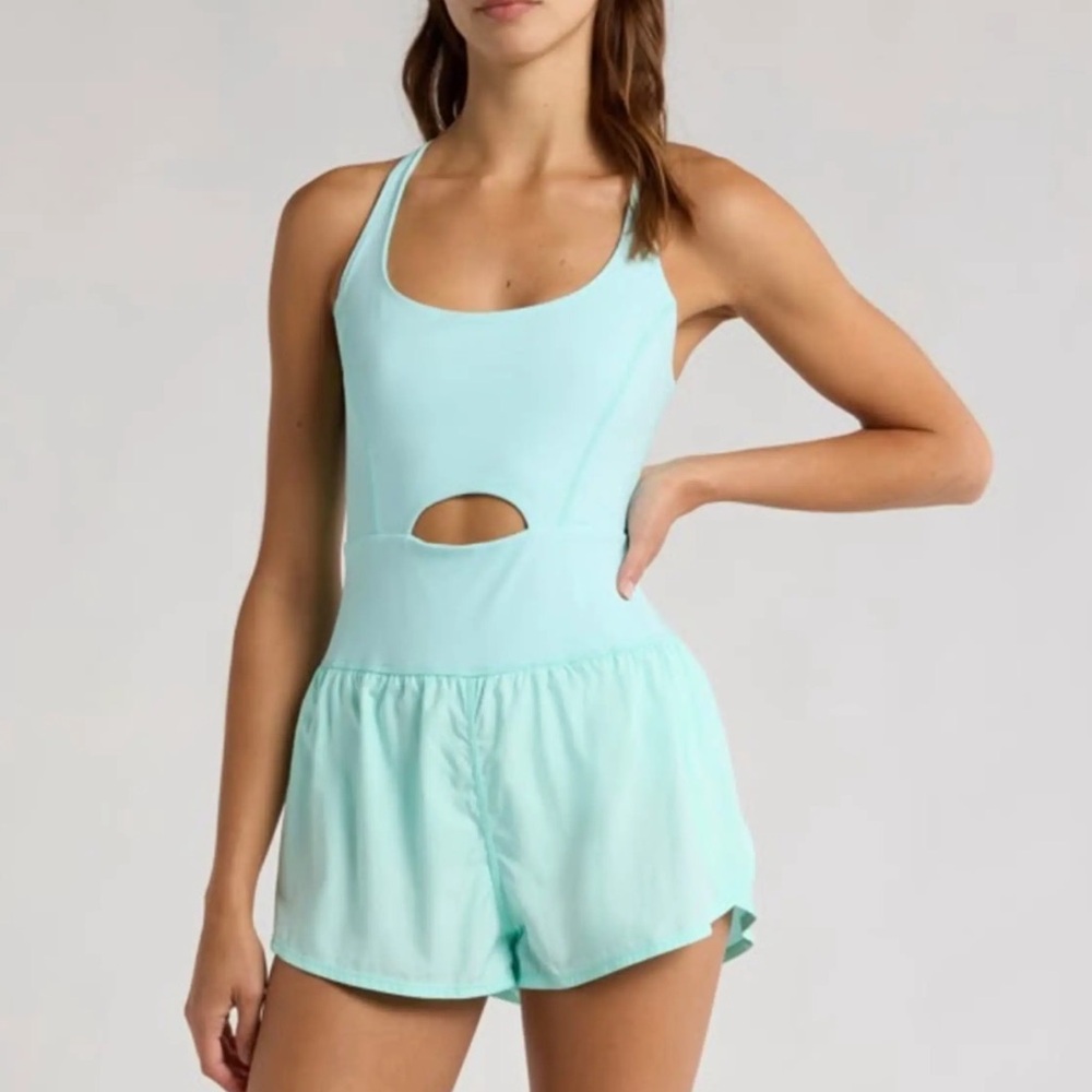 Wenlia Workout Romper Onesie with Padded Bras romper One Piece Outfits